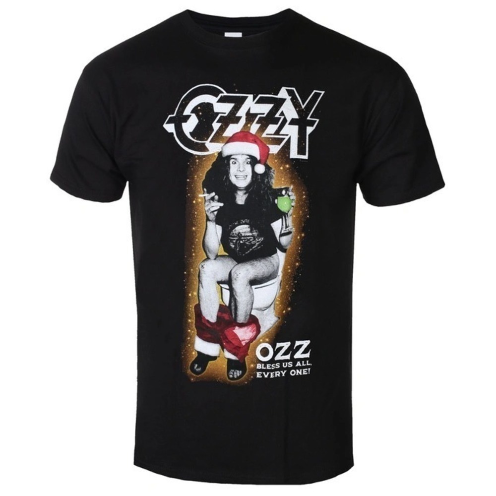 Hip Hop Retro Graphics Ozzy Osbourne Ozz Bless Us All Music Fan T-Shirt